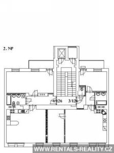 Floor plan flat No. 4