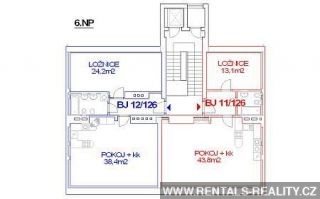 Floor plan flat No. 11